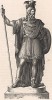 Один — верховный бог в скандинавской мифологии, мудрец и шаман, знаток рун и сказов, царь-жрец, бог войны и победы, хозяин Вальхаллы и повелитель валькирий. Stockholm forr och NU. Стокгольм, 1837