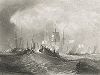 Вильгельм Оранский высаживается со своими войсками в порту Торбей. «Галерея Тёрнера». Лондон, 1870-е гг.