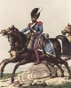 Французский конный артиллерист в 1816 году (из популярной в нацистской Германии работы Мартина Лезиуса Das Ehrenkleid des Soldaten... Берлин. 1936 год)