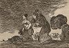 А также и это. Лист 45 из известной серии офортов знаменитого художника и гравёра Франсиско Гойи "Бедствия войны" (Los Desastres de la Guerra). Представленные листы напечатаны в Мадриде с оригинальных досок около 1900 года. 