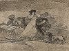 Что это за шум? Лист 65 из известной серии офортов знаменитого художника и гравёра Франсиско Гойи "Бедствия войны" (Los Desastres de la Guerra). Представленные листы напечатаны в Мадриде с оригинальных досок около 1900 года. 