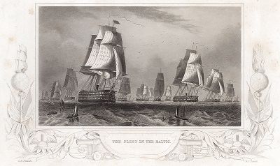 Английская эскадра в Балтийском море под командованием адмирала Джона Норриса, 1720 г. 