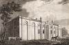 Ветеринарный колледж в лондонском районе Кентиш-таун: перспективное изображение. Лондон, 1804