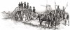 Французская лёгкая кавалерия в Бельгии в 1832 году (из Types et uniformes. L'armée françáise par Éduard Detaille. Париж. 1889 год)