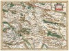 Карта Штирии. Stiria. Составил Герхард Меркатор. Амстердам, 1610 