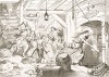 Сентябрь 1570 года. Белисандра Маравилья поджигает пороховой погреб на захваченном турками венецианском корабле. Storia Veneta, л.109. Венеция, 1864