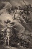 Нимфа Эхо за болтливость лишилась собственного голоса по воле богини Юноны и не могла начинать разговор первой (гравюра из первого тома знаменитой поэмы "Метаморфозы" древнеримского поэта Публия Овидия Назона. Париж, 1767 год)