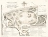Замок Марей-сюр-И. Общи план и вид парка. F.Duvillers, Les parcs et jardins, т.II, л.48. Париж, 1878