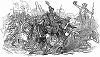 Юный Александр Дюма младший (1824 -- 1895), выступающий перед парижской толпой во время буржуазно--демократической Революции 1848 года во Франции, свергнувшей короля Луи--Филиппа I (The Illustrated London News №307 от 11/03/1848 г.)