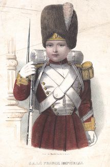 Наполеон IV Эжен Луи Жан Жозеф Бонапарт (1856-79) — принц империи и единственный ребёнок Наполеона III и императрицы Евгении. Последний наследник французского престола, который так и не стал императором. Париж, 1860-е гг.